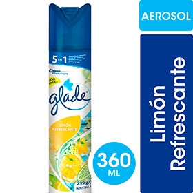 Desodorante de Ambiente GLADE Aerosol Limon x 360 ml