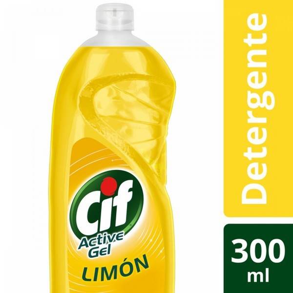 Detergente CIF Active Gel LIMON x 300 ml