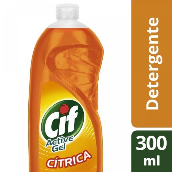 Detergente CIF Active Gel CITRICA x 300 ml