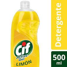 Detergente CIF Active Gel LIMON x 500 ml