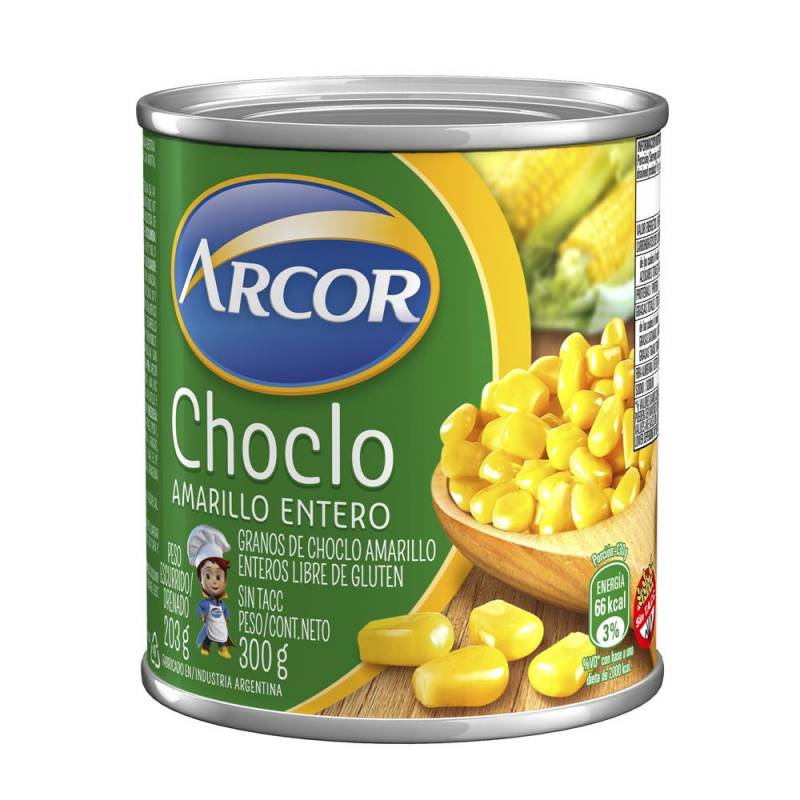 Choclo Entero ARCOR x 300 g