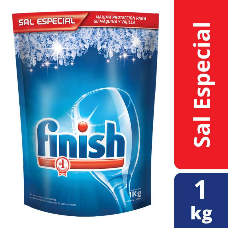 FINISH -  Sal para Lavavajillas x 1 kg