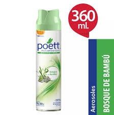 Desodorante de Ambiente POETT Aerosol Bosque de Bambu x 360 ml