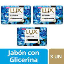 Jabn de tocador LUX Lirio Azul 3 x 125 g