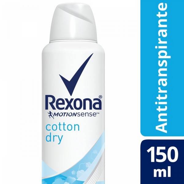 Desodorante REXONA Cotton Dry Aerosol x 150 ml